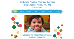 Desktop Screenshot of pediatric-physicaltherapyservices.com